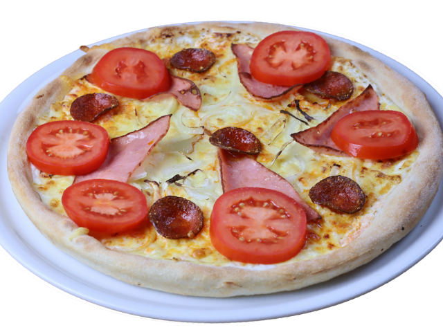 32. Fokhagymás Tejfölös Pizza 