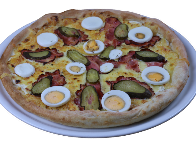 29. Füstölt Tarjás Pizza
